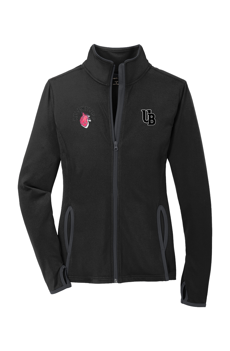 Womens Sport-Wick Contrast Jacket UB RELENTLESS HEART COLLECTION 