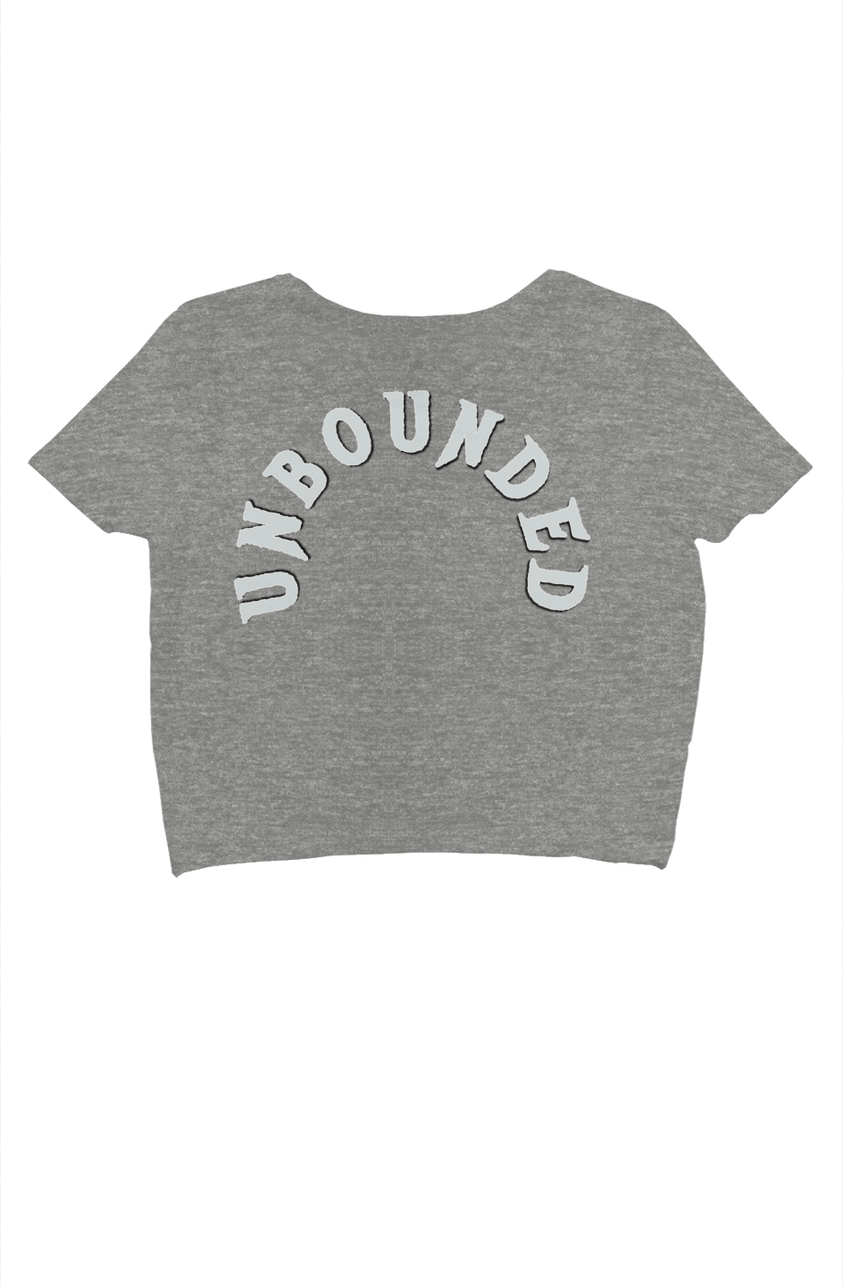 crop tee RELENTLESS heart UB