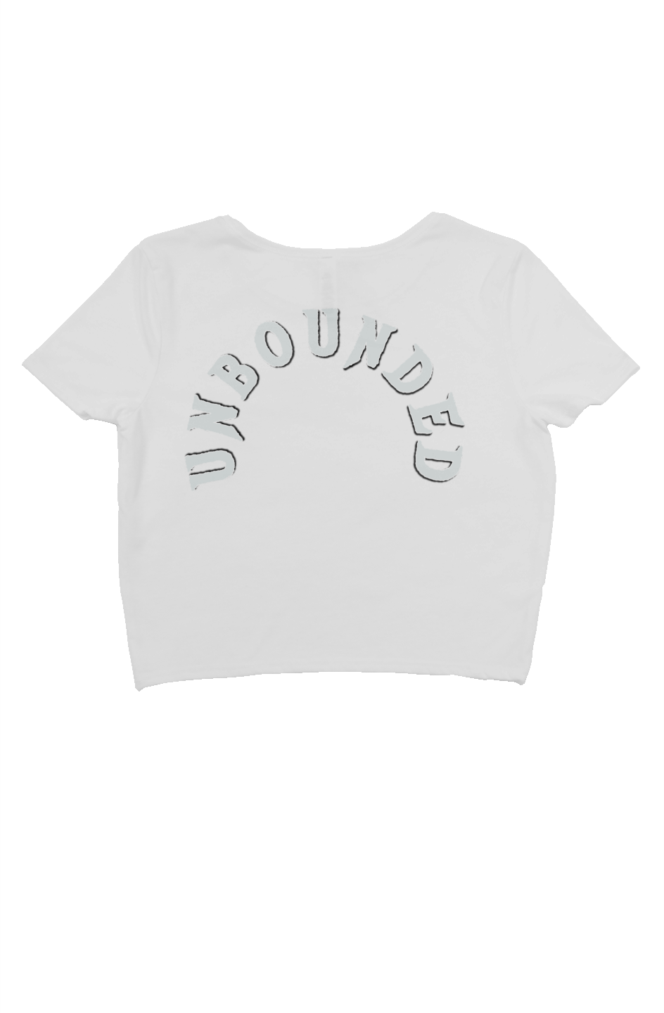 crop tee RELENTLESS heart UB
